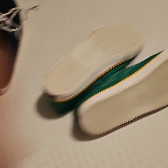 Sperry Green Canvas Sneakers - Picture 5 of 5